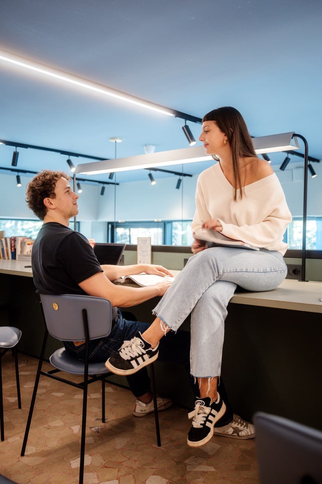 Una pausa al coworking